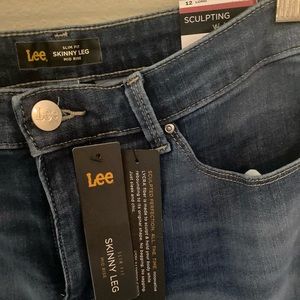 Lee sculpt skinny jeans NWT